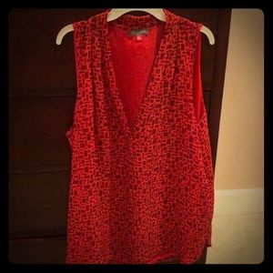 Vince Camuto sleeveless top.